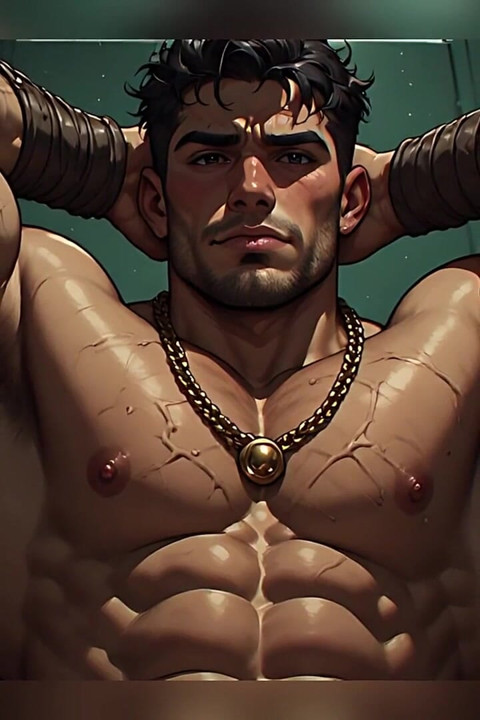 Gritty Wild Nude Men Art