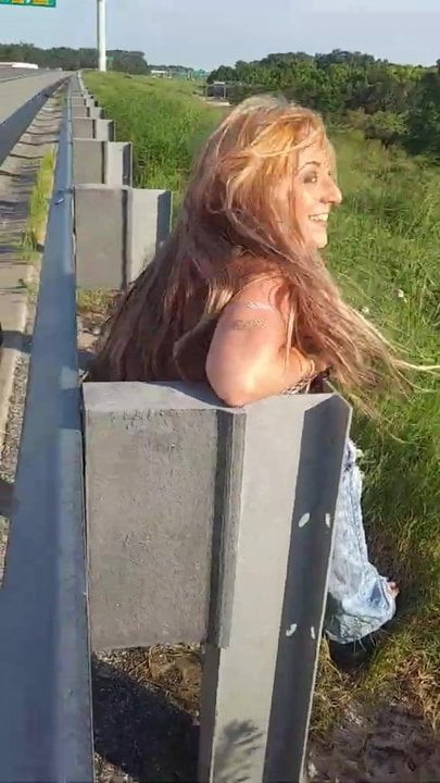Peeing by car