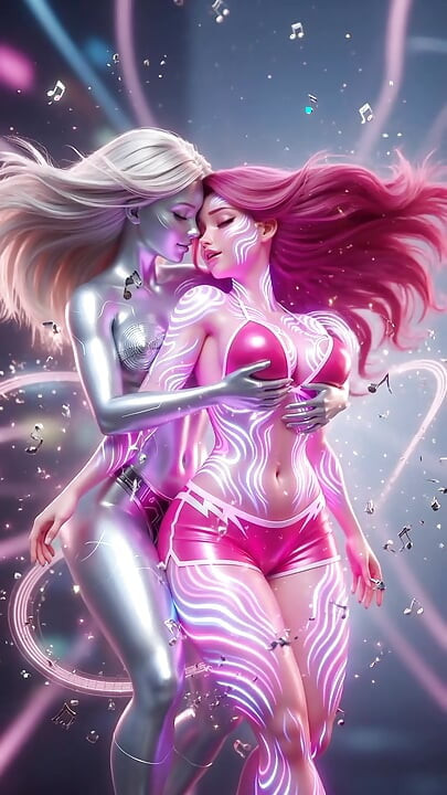 Sexy Superpowered Heroines Surrender To Intense Bedroom Pleasure