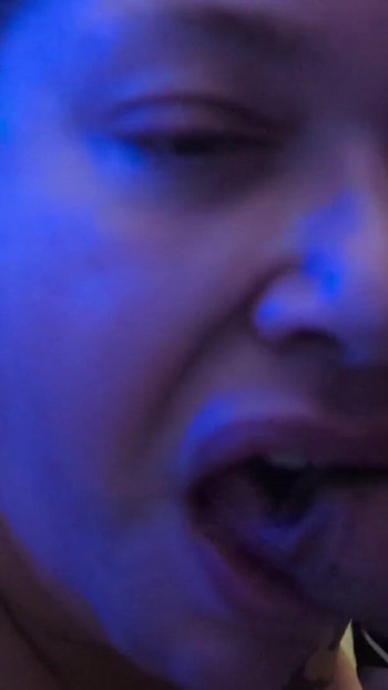 Powerful moment from "BBW Masturbating Pussy & Sucking Cock"