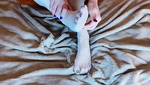 Tease You with My Legs, and Fuck Myself