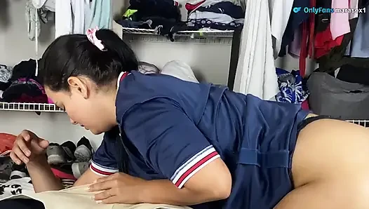 Tolong jangan orgasme! Gadis ditiduri setelah pesta pacarnya