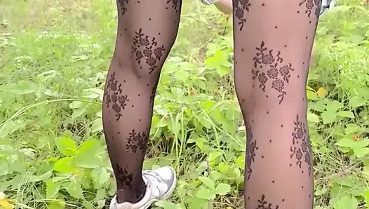 Sexy Girl in the Forest