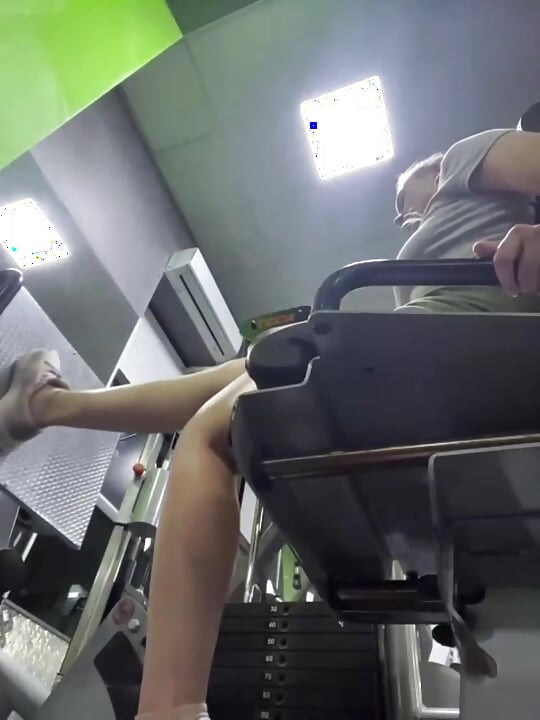 Jucielussie edzés az edzőteremben