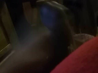 Me stroking this fat hard dick