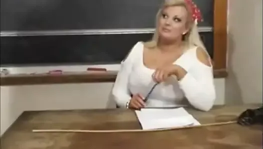 BBW Teacher Fucks Student