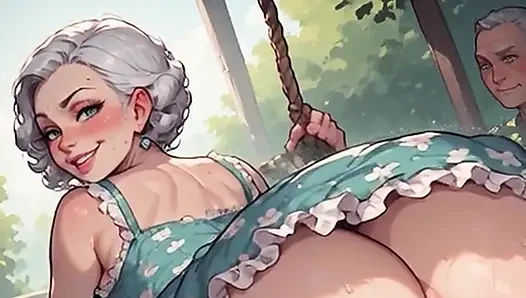 Waifu reifer lehrer pOV - sonnenblumen kleiderbank nahaufnahme necken und ficken