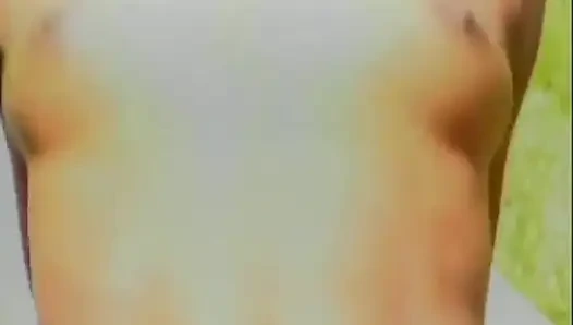 Hard black pussy licking in the garden...cum in mouth