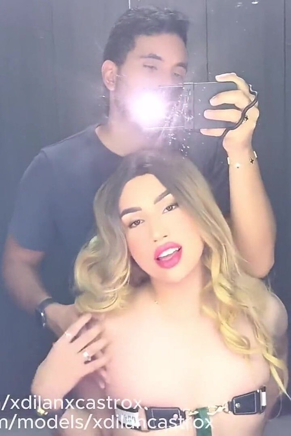 Beautiful Trans Femboy Gets Fucked Bareback by Curious Hetero