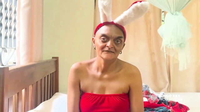 Grandstepmother Wore Her Christmas Bunny Like Outfit so I Can Fuck Her in Her Ass -[ai-generated]