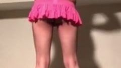 Danny pink miniskirt 01