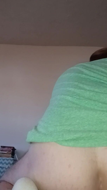 From behind