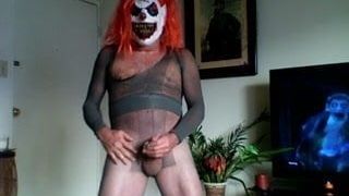 Kinky panty clown