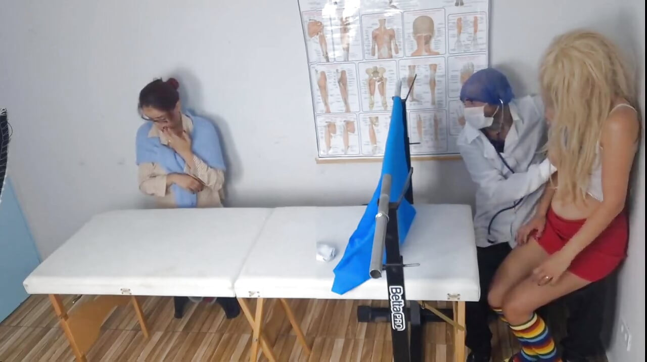Stepmother Takes Stepdaughter to the Gynecologist for the First Time!