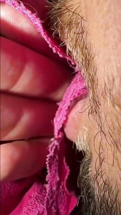 REWARDED with her wet panties. Wife gave me the panties she wear after masturbating super wet