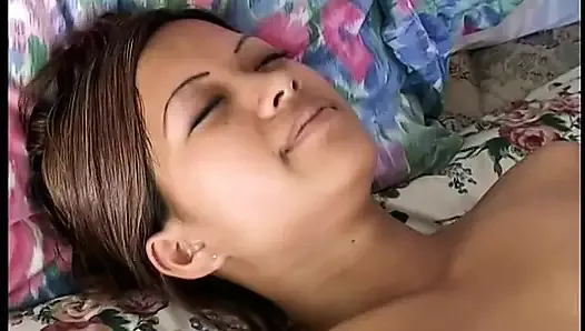 Whore enjoys getting her pussy fucked in all kinds of positions