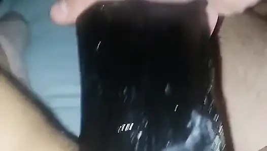 Dildo ganda hitam besar