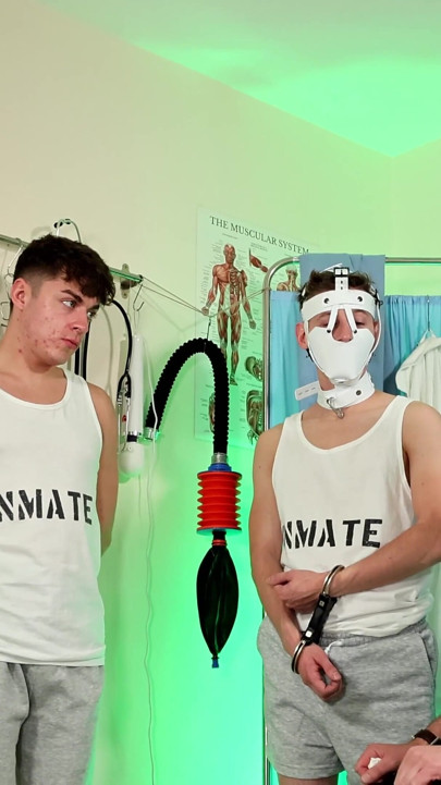 Medical Examination for Two Twink Inmates Pt 1