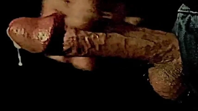 Jacking Off Veiny Cock Close Up