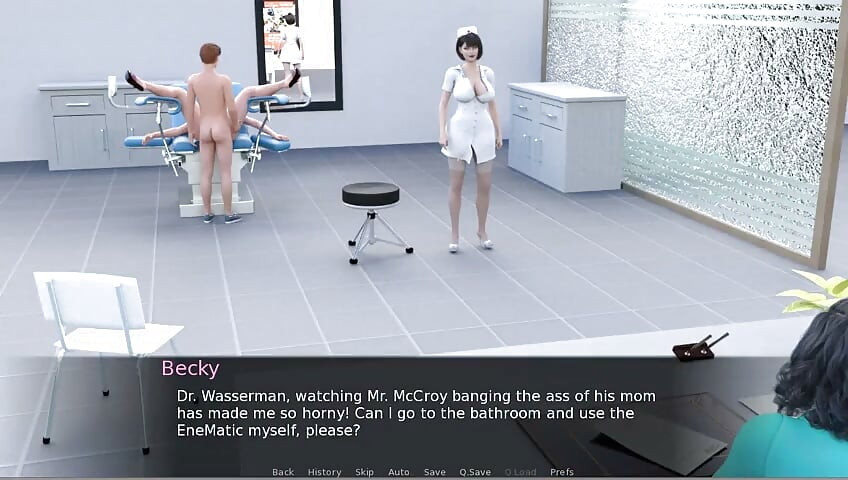 Milftopia - Gameplay - Roleplay - Nurse Strapon Stepmom While She Fucking Her Stepson