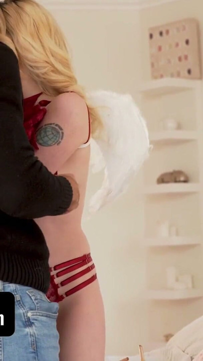 Cute Sexy Cupid Lexi Lore Gets Her Tiny Mouth And Pussy Stretched On Fat Cock - Exxxtra Small | Clip 1
