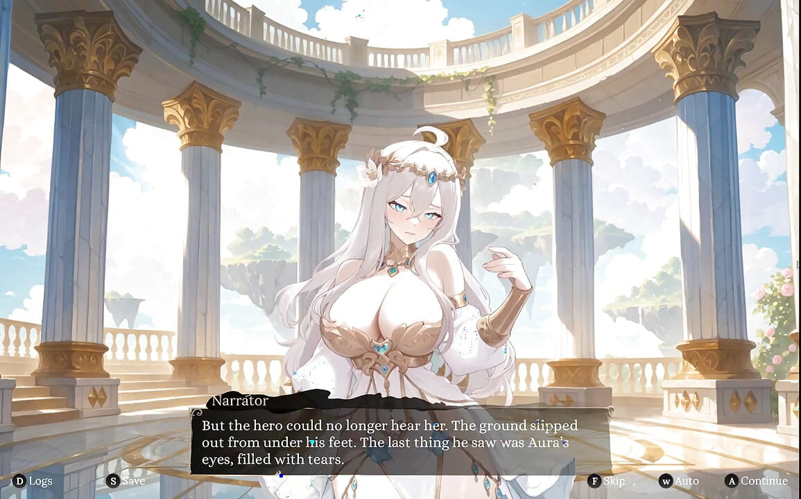 Aura 2 Lust of the Gods Hentai Game Ep.2 marido FACIAL minha ESPOSA enquanto eu faço ela esguichar com um DILDO!