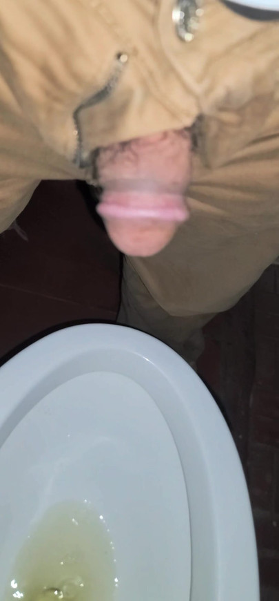 A delicious pee.