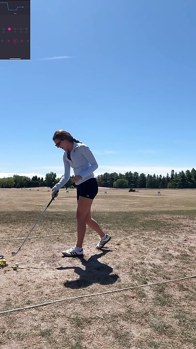 Publiczny orgazm na driving range