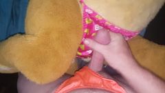 Cuming trên simba's joe boxer satin quần lót