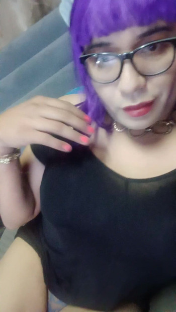 sandytsfeet  purple toy