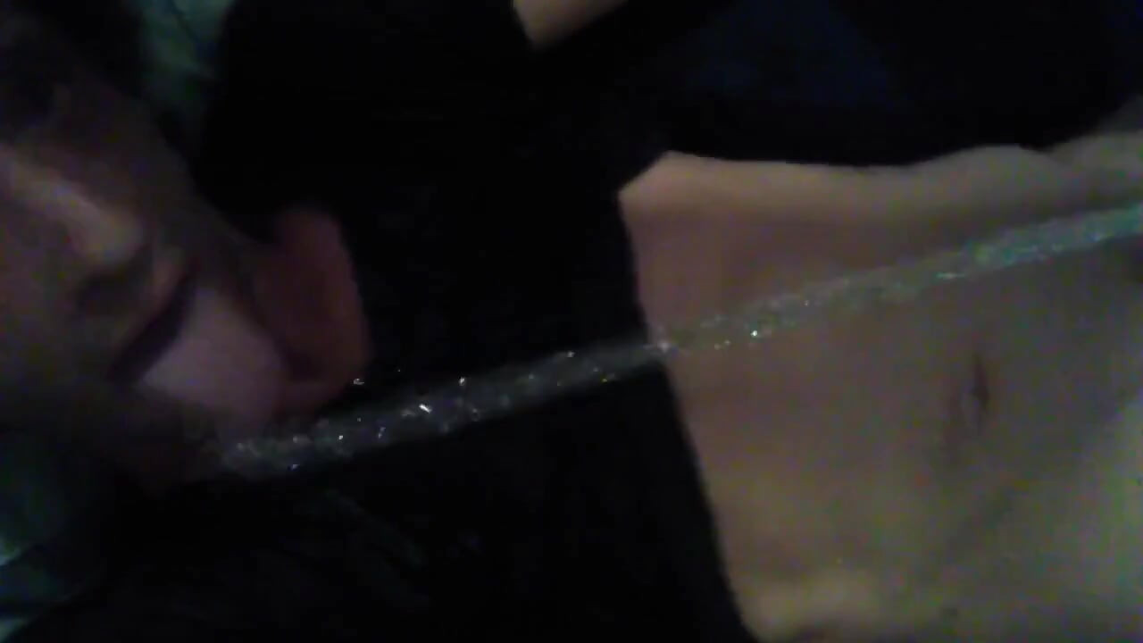 Demonstrating How I Tuck; Drenching My Body and Mouth in My Pee