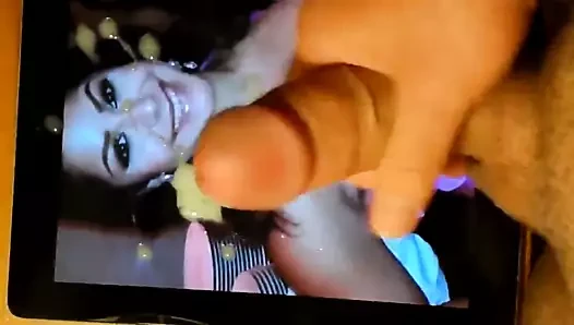 Arab woman cum tribute