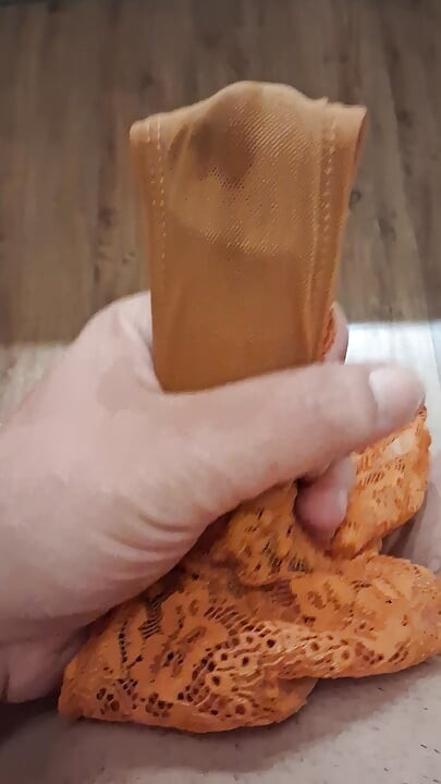 Cum panties with cream