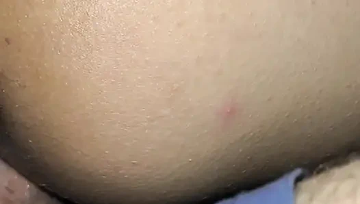 Adik tiri berhijab yang  sudah menikah dientot