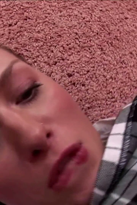 Brunette college teen anally fucked