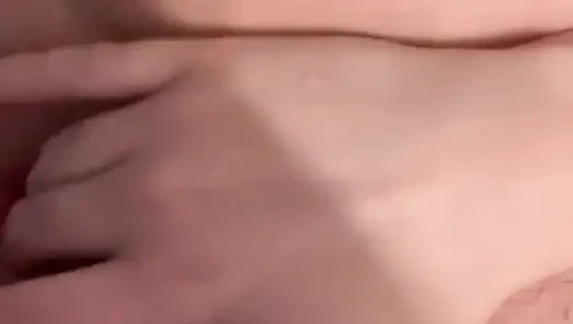 Fingering My Hairy Pussy While Pissing