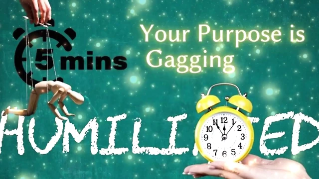 Shamestream: Your Purpose Is Gagging
