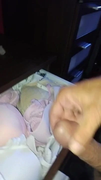 I wank on pantie's wife