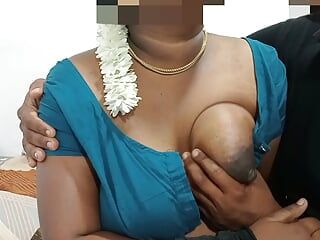 Une femme tamoule couche avec le mari de sa sœur qui est venu chez elle. Il l’a baisée si fort en levrette