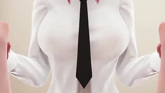 Makima Dominate and Fucks Denji (chainsaw Man)