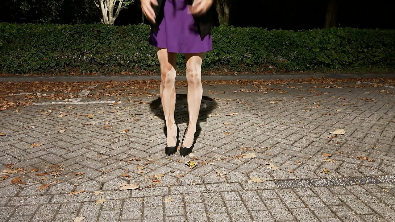 I came on a public street with a masturbator
