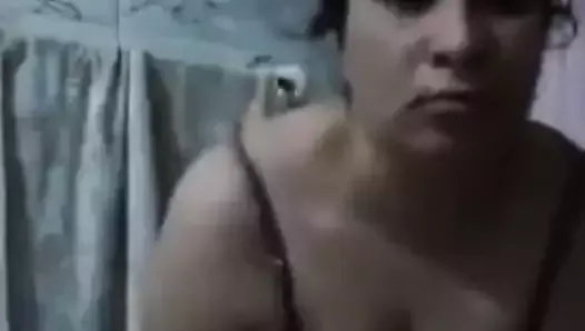 Arab chubby Self video for me