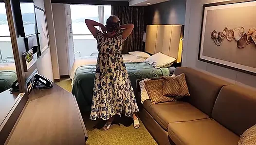 Dirty CUM SLUT Sucks and Jerks BIG Cock Dry  Huge TITTED Mature Stepmom Mistress Thursday Loves guzzling his Massive Cum Loads