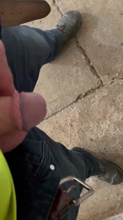 When you gotta go, you gotta go. Piss break.