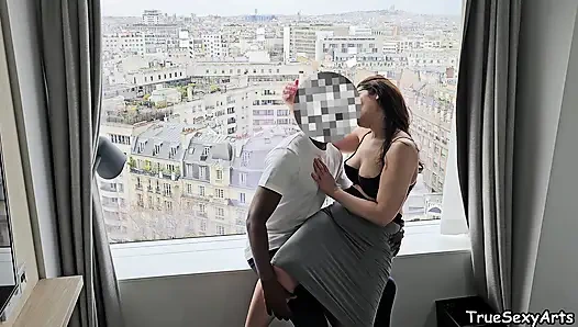 Laure Zecchi 4K горячая французская брюнетка парижская попка вызов кримпай с секс-другом