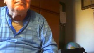 grandpa show and cum on webcam