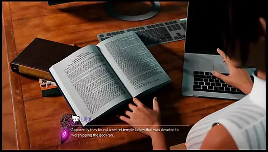 Croft Adventures Game Hentai Пародия Эпизод 5 Лара находит глорихол с большим чёрным членом!