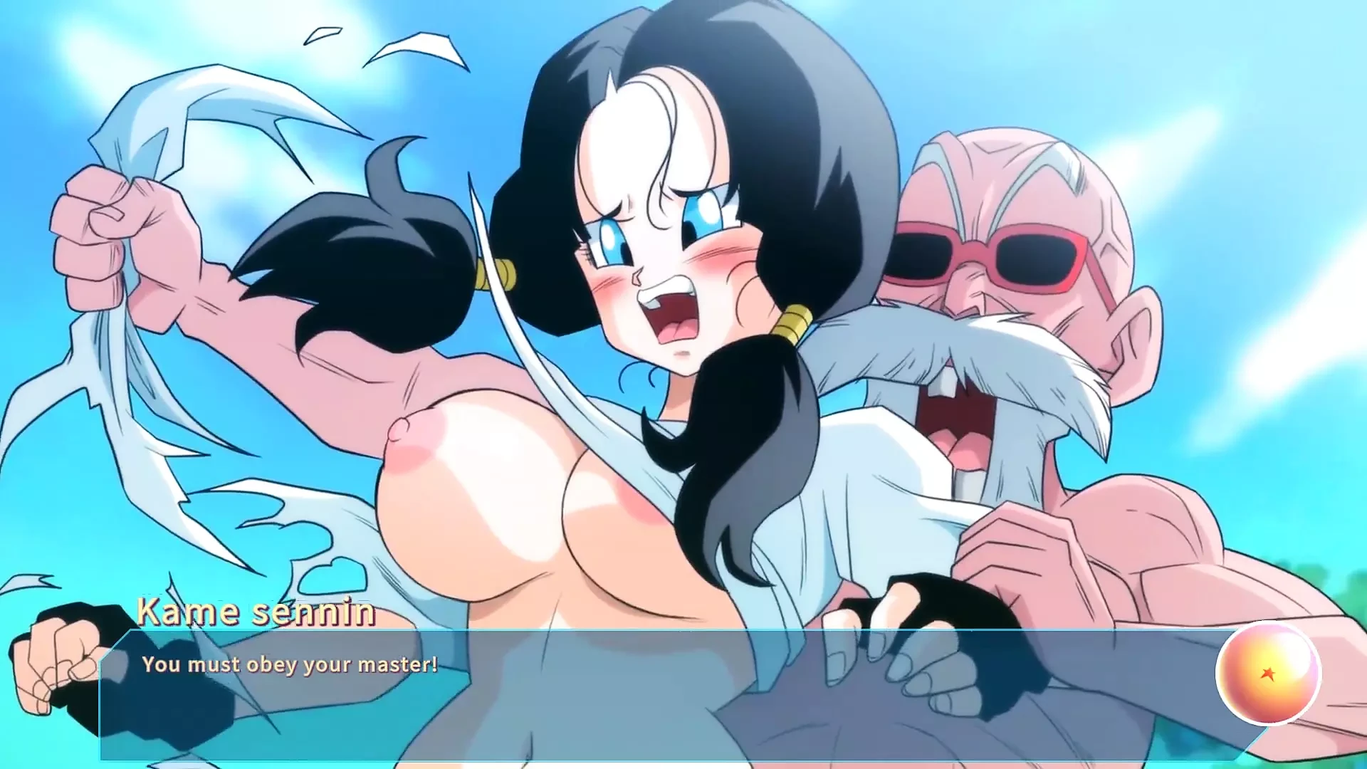 Kame Paradise 3 เย็ดหลายตัว - ตอน 14 - Videl ดูดควยใหญ่โดย loveskysanx