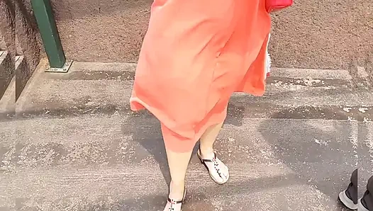 Blonde Mature Wife Enjoys Sex in Dress