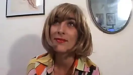 Christine's strip-interview